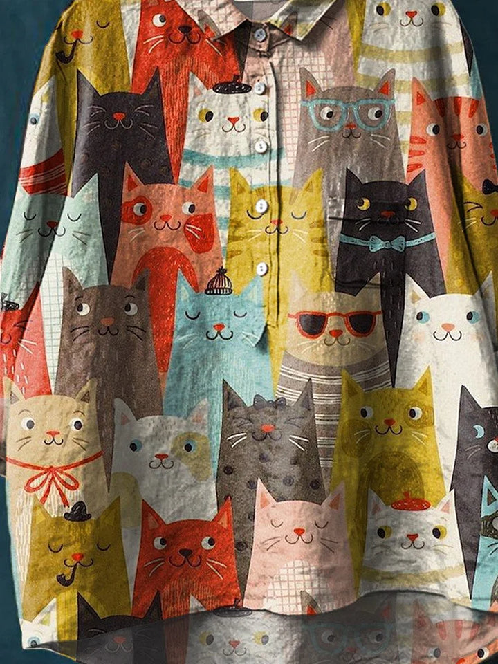 Sheila | Cat Art T-Shirt