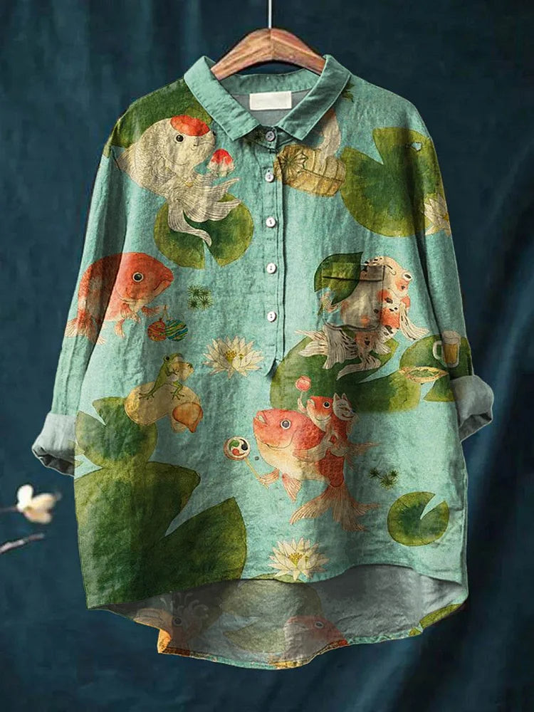 Ruthie | Fish Art T-Shirt